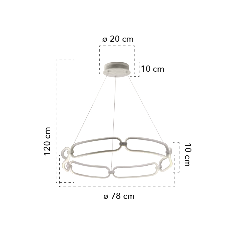 Lampada a sospensione Led Infinity – Faneurope - immagine 3