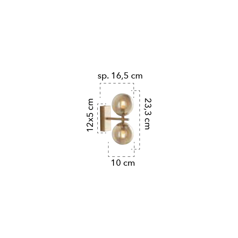 Lampada da parete Honey – Faneurope - immagine 2