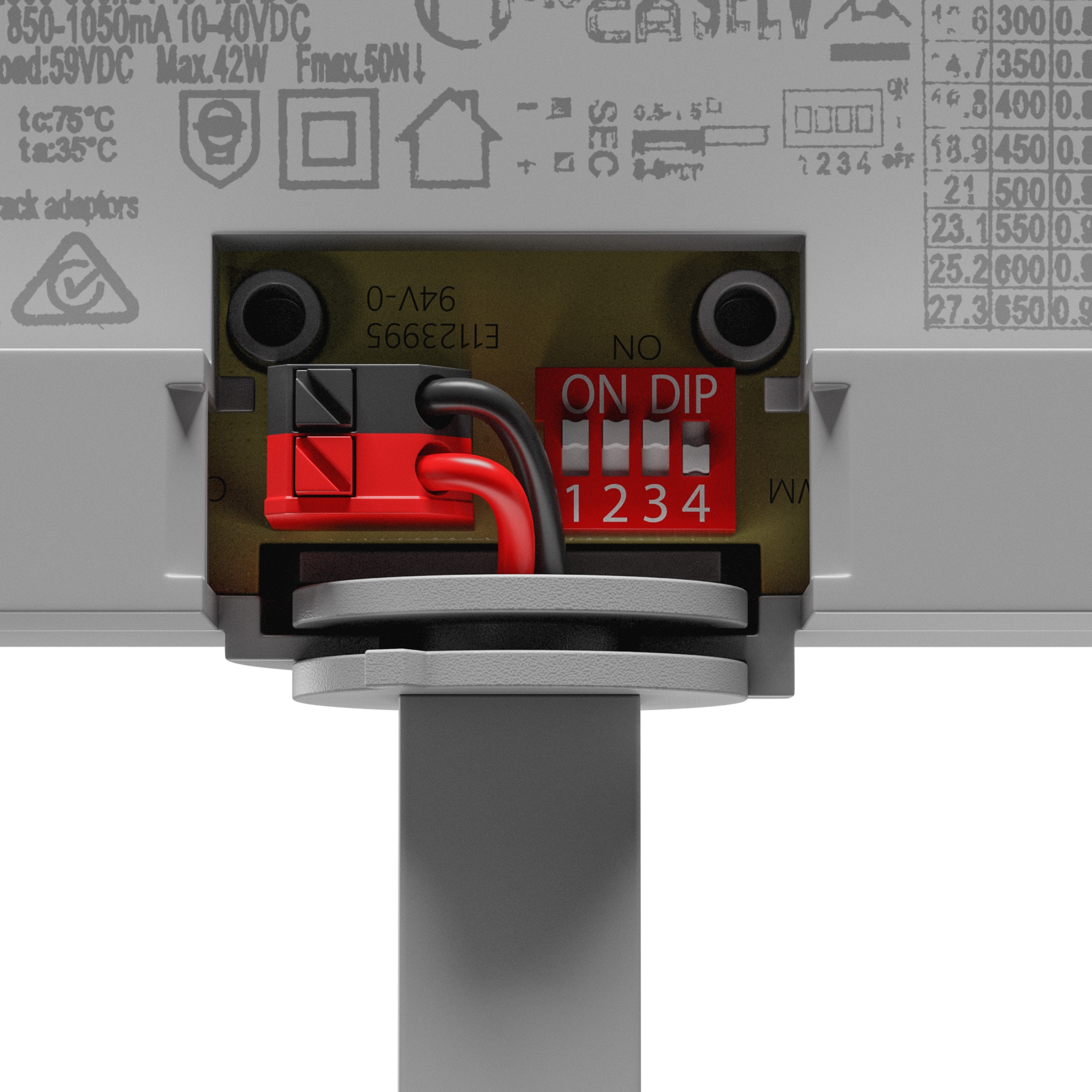 Faretto LED per binario trifase potenza regolabile 15-27w Andromeda – De Sanctis Light & Design - immagine 8