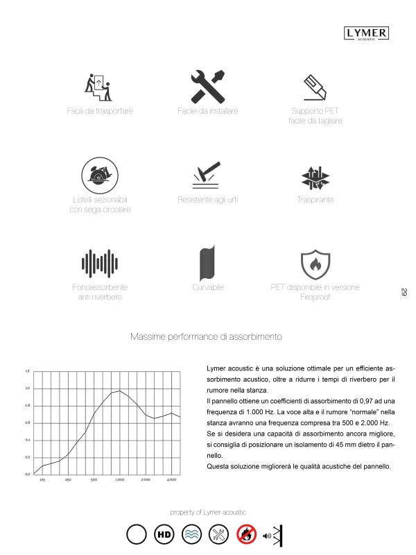 Boiserie Listellare fonoassorbente quadrato in polimero doga stretta – de Sanctis Light & Design - immagine 9