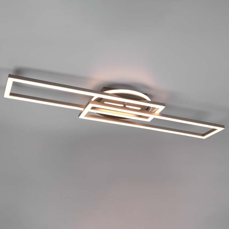 Plafoniera Led TWISTER, orientabile e dimmerabile tramite interruttore 30W – Trio lighting - immagine 5
