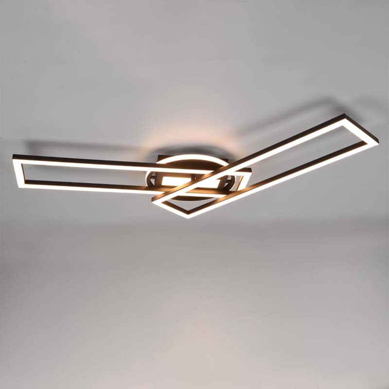 Plafoniera Led TWISTER, orientabile e dimmerabile tramite interruttore 30W – Trio lighting - immagine 2