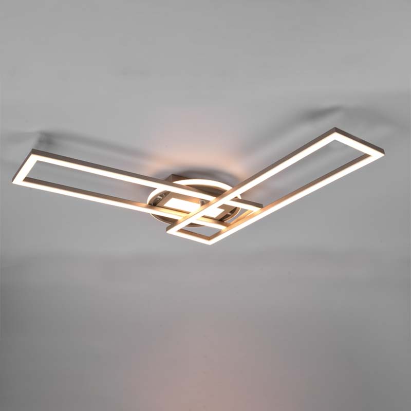 Plafoniera Led TWISTER, orientabile e dimmerabile tramite interruttore 30W – Trio lighting - immagine 6