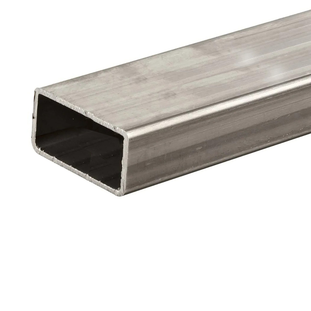 Tubo rettangolare 60x40x2 mm in acciaio inox Aisi 304
