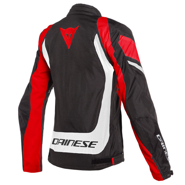 Giubbotto DAINESE EDGE TEX LADY ROSSO LAVA/NERO/BIANCO - immagine 2
