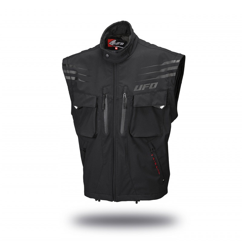 Giacca UFO ENDURO TAIGA CON MANICHE STACCABILI NERO - immagine 3